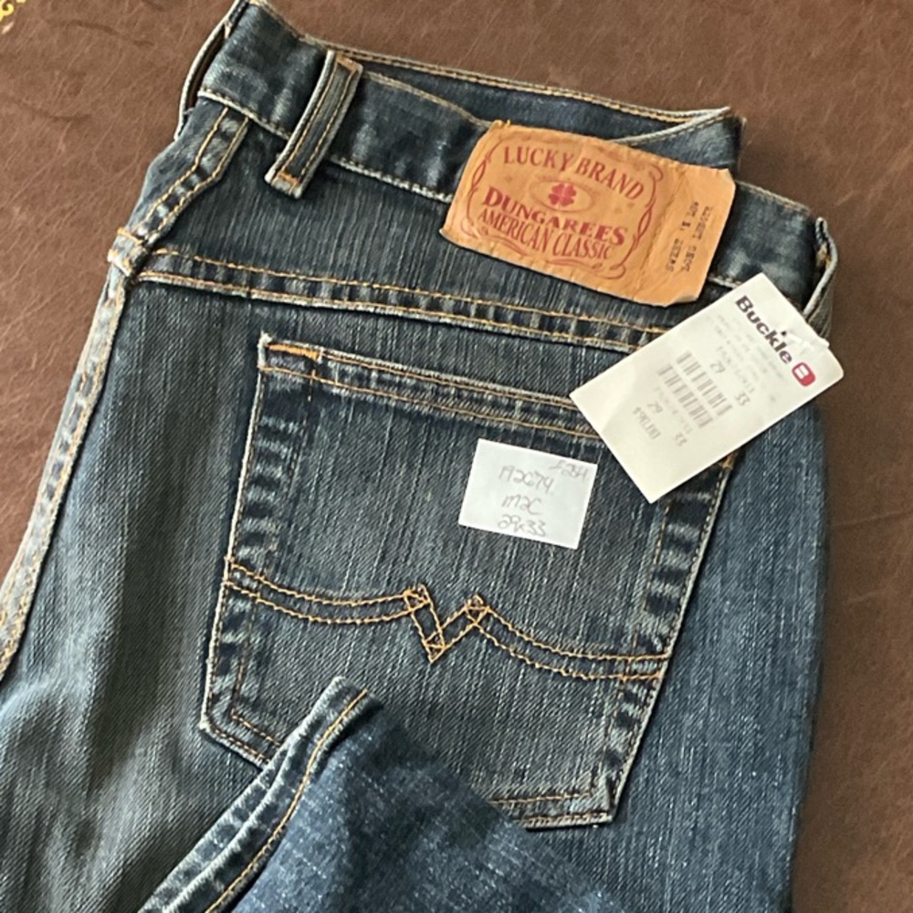 Lucky Brand Women's Classic Blue Wide Leg Jeans